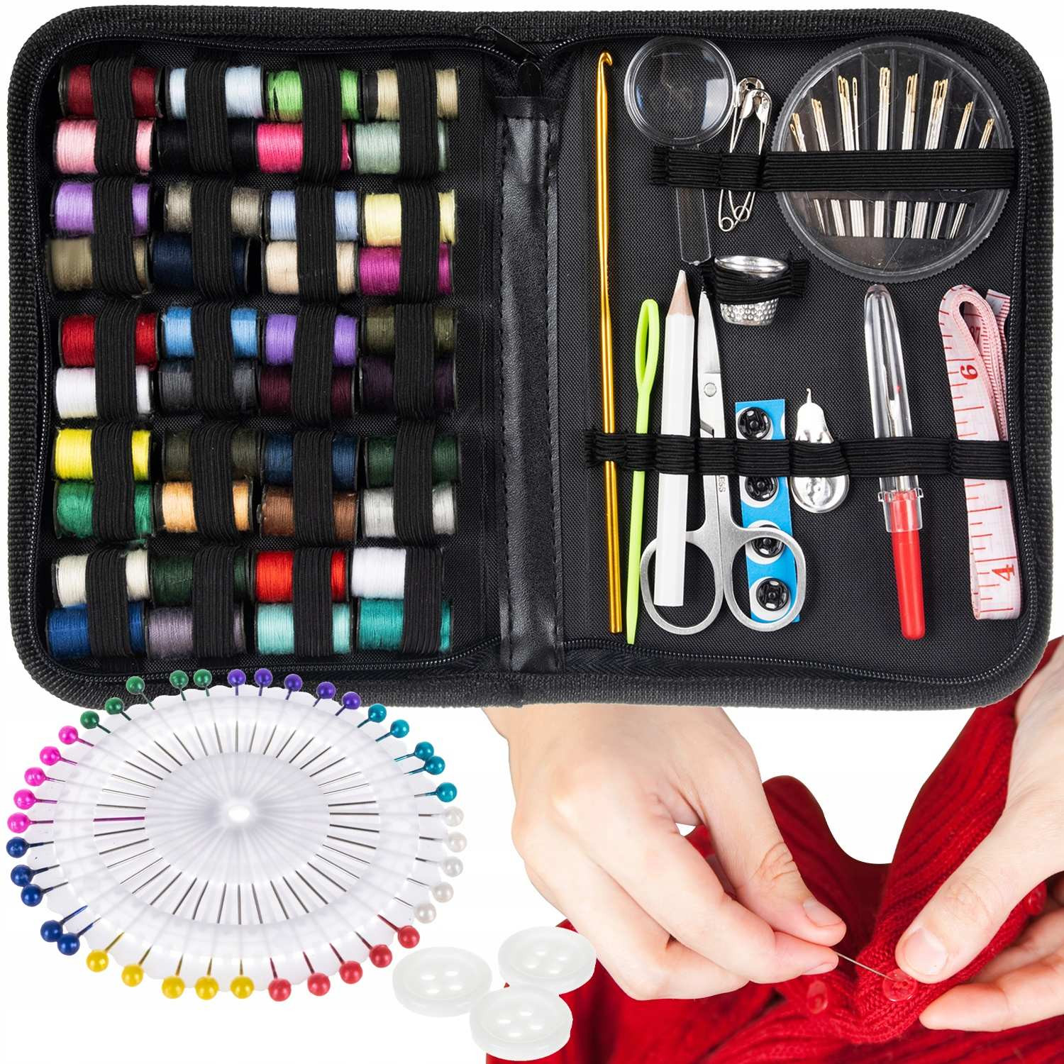 Kit de couture avec 129 pièces