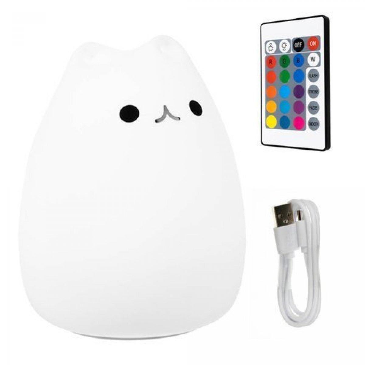 Cat Lamp with Multicolor LED lighting