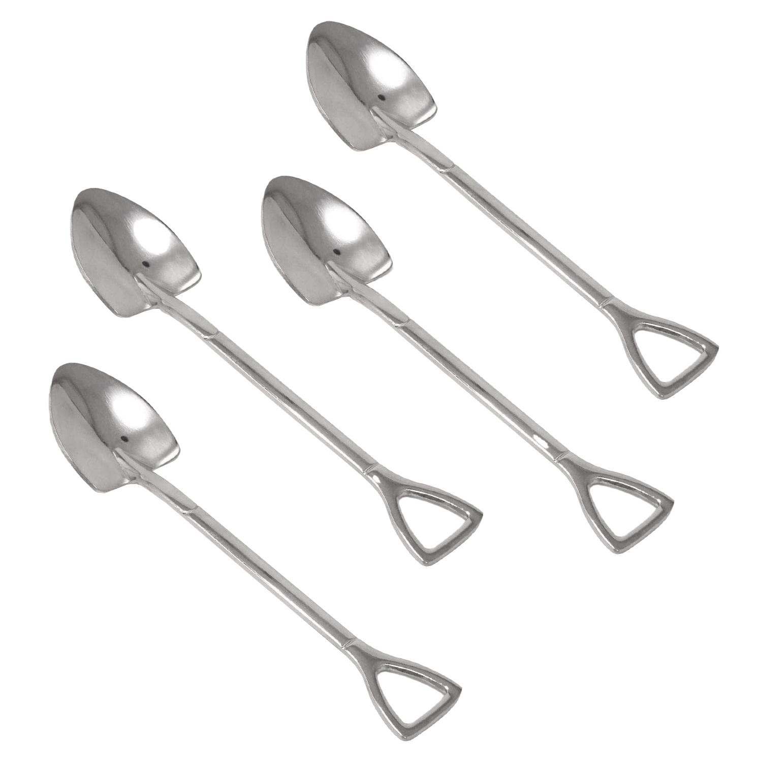 4x Teelöffel - Pik