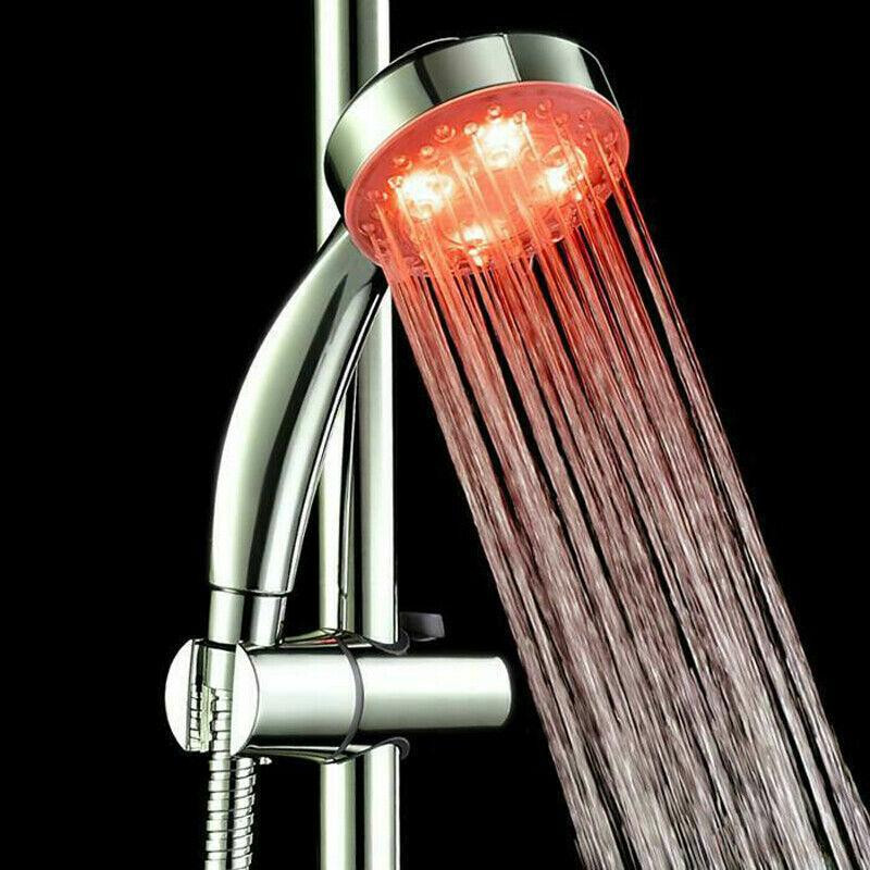 Shower nozzle with Multicolor LED Lighting