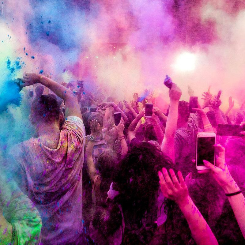 Holi-Pulver - Set mit 10 Farben