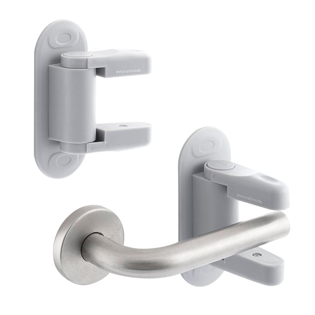 Child Lock for Door Handle - Grey