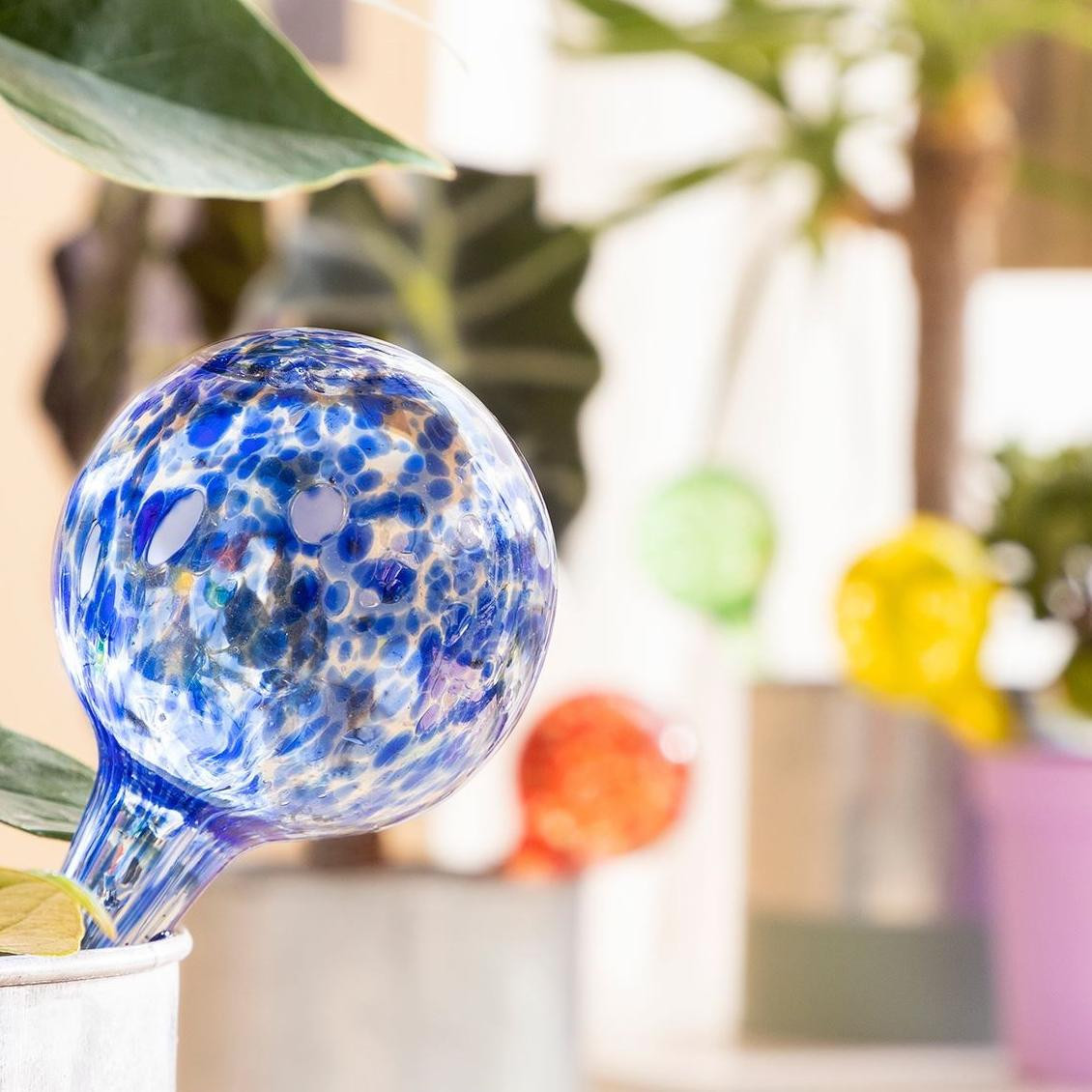 4x Waterbollen van glas