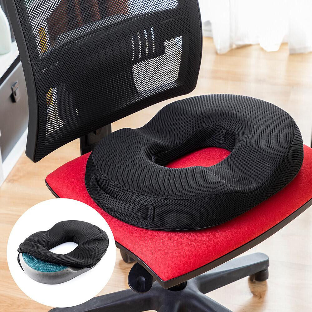 Pressure-relieving seat cushion