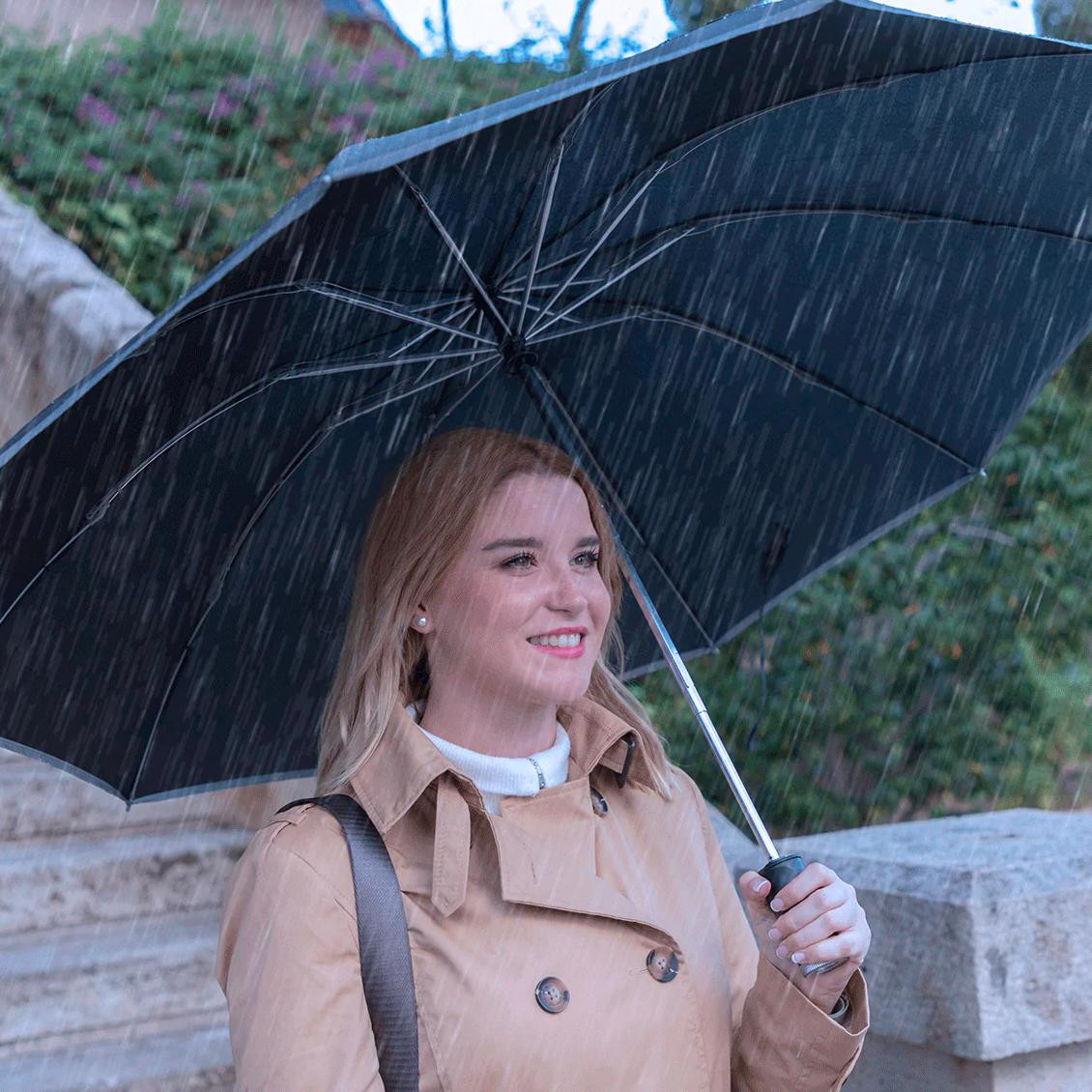 Umbrella with LED lighting