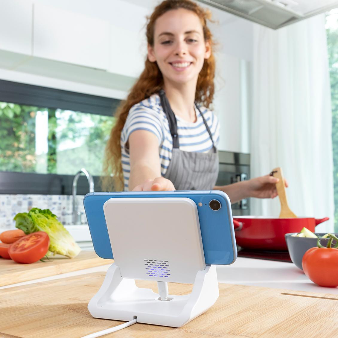 Chargeur Qi avec support