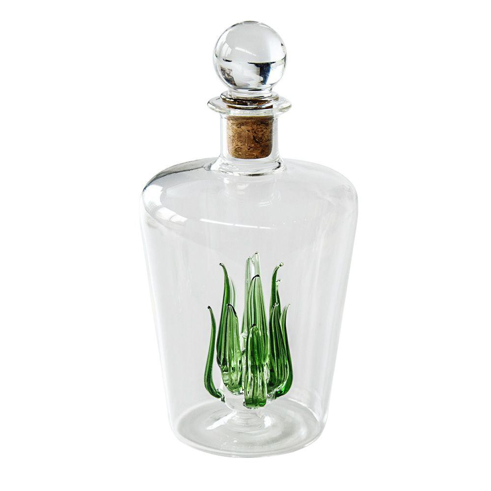 Set Decanter con Caraffa, Vassoio e Bicchiere - 84 cl
