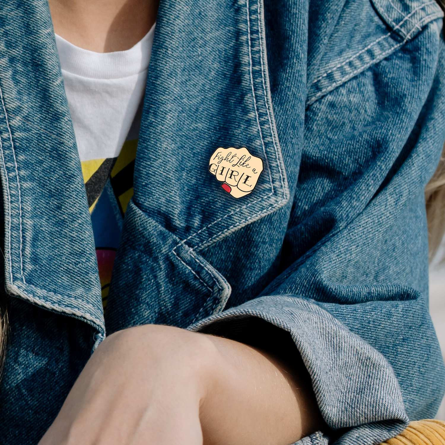 3x Emaille Pins - Feminisme