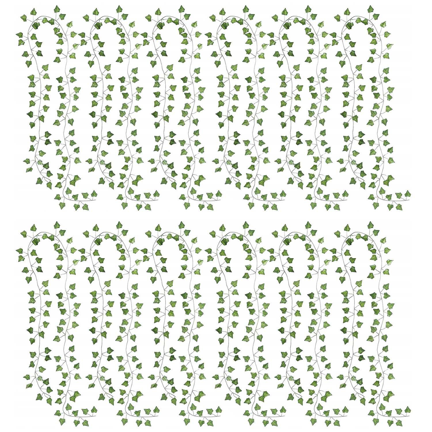 12x Artificial Plant Branches - Ivy