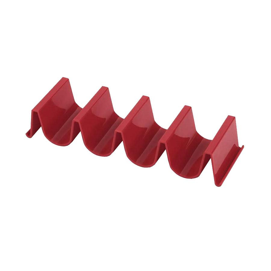 Porta Tacos, 4 posti - Rosso