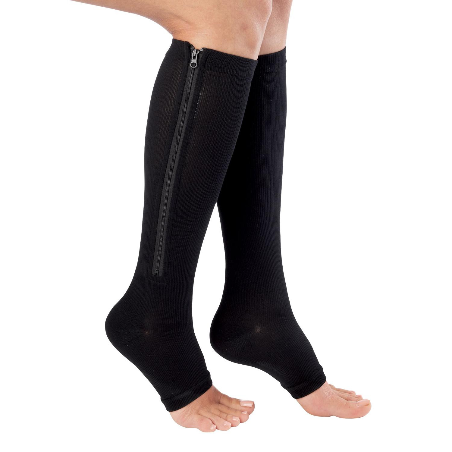 Zip Sox - Compression socks with zipper