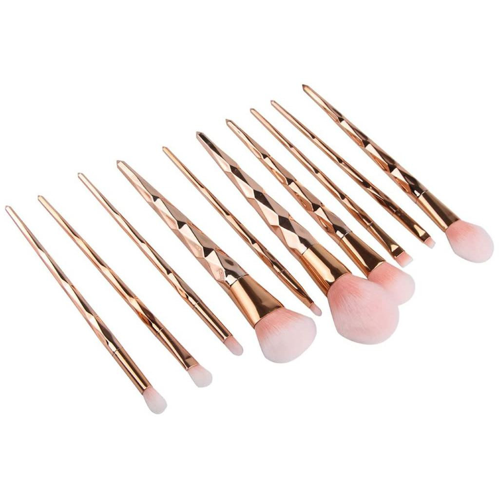 Make-up Pinsel Set, 10 Pinsel