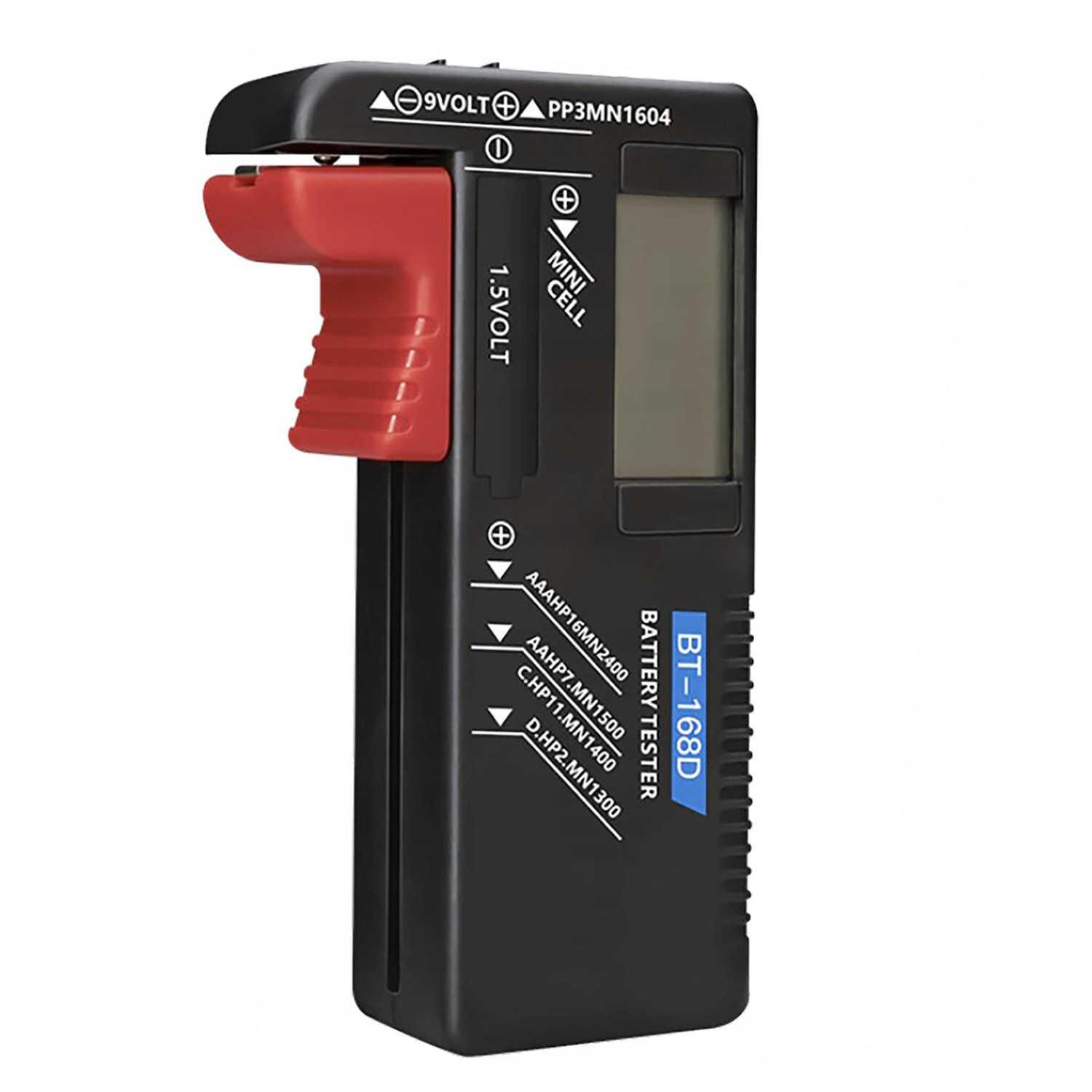 Tester batérií s LCD
