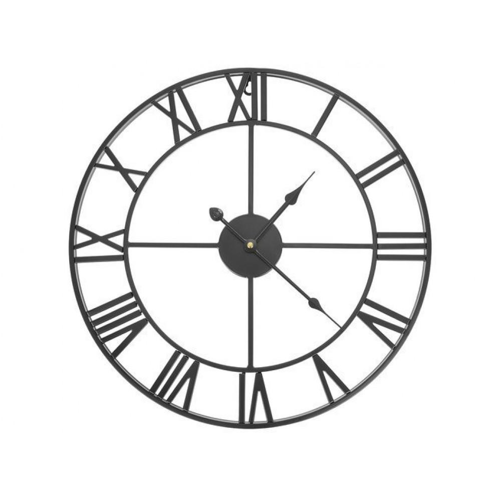 Wall Clock Retro - Black