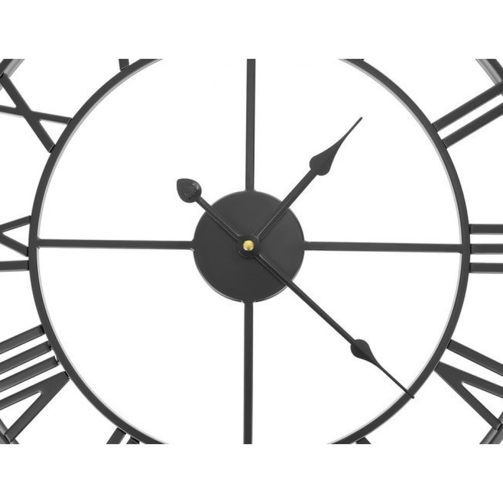 Wall Clock Retro - Black