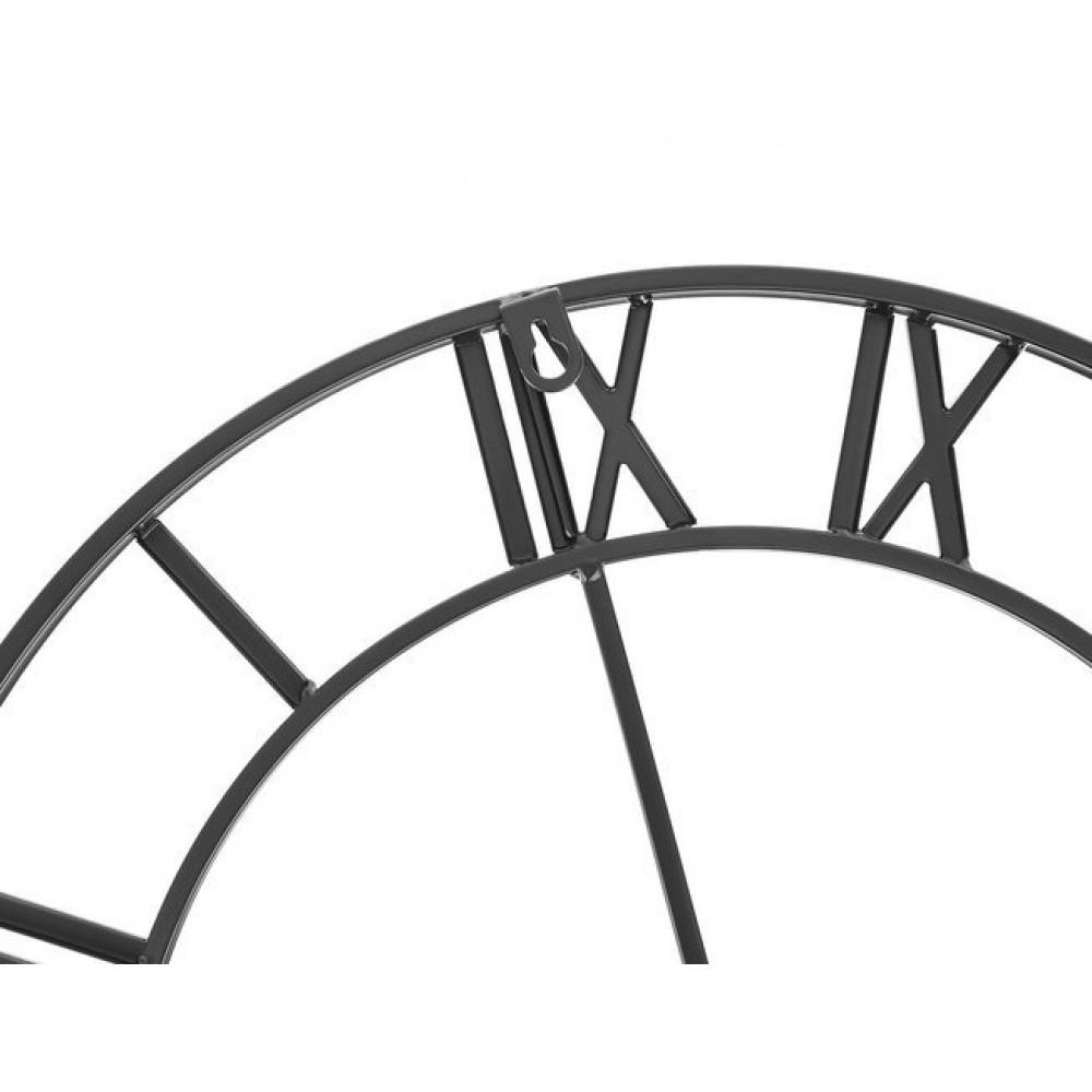 Wanduhr Retro - Schwarz