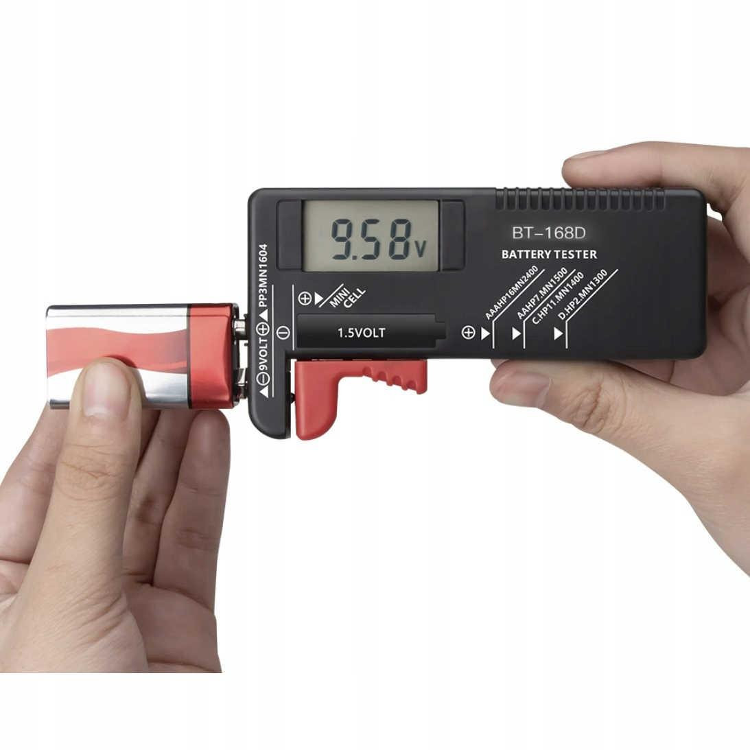 Batterietester mit LCD