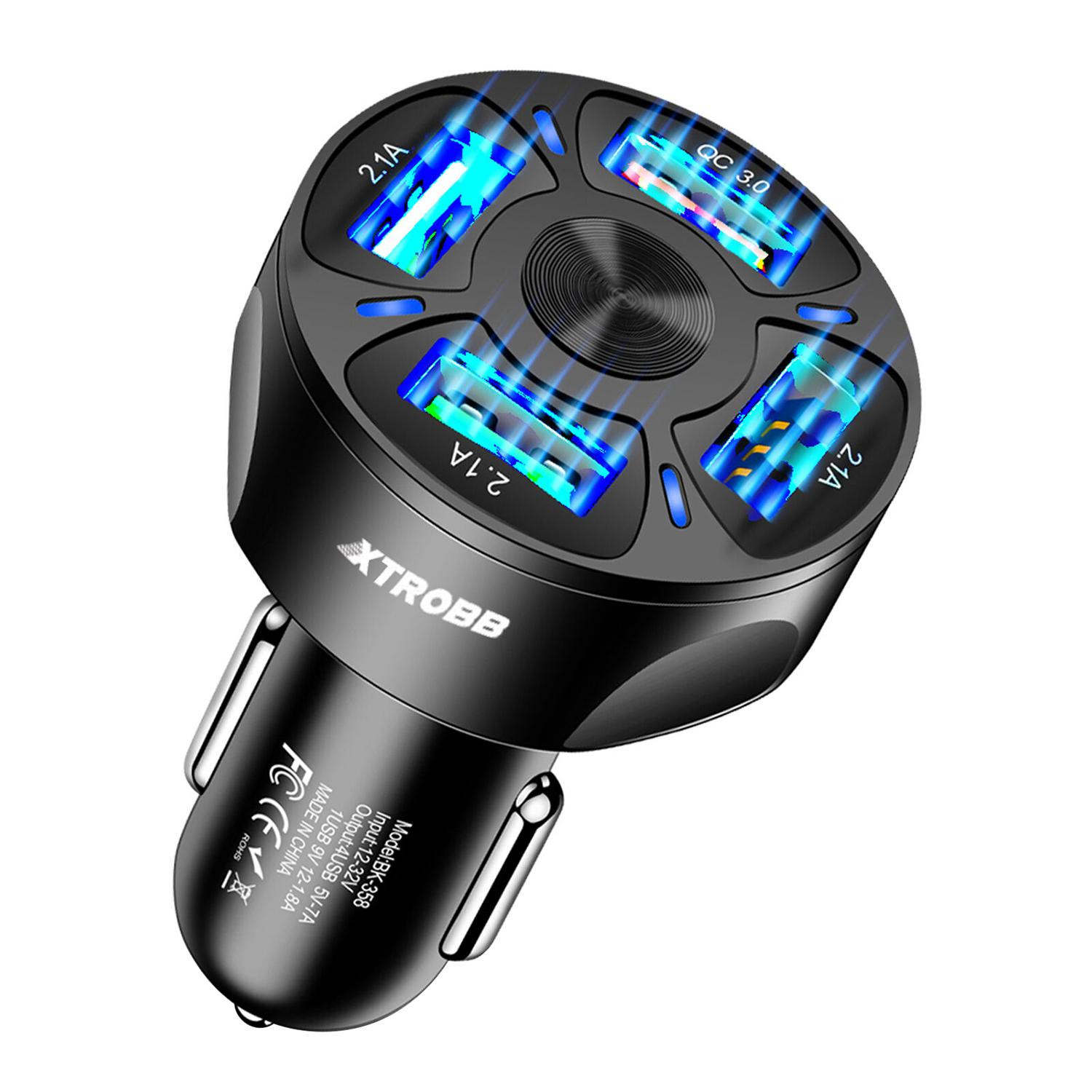 Autoladegerät - 4 USB-Anschlüsse