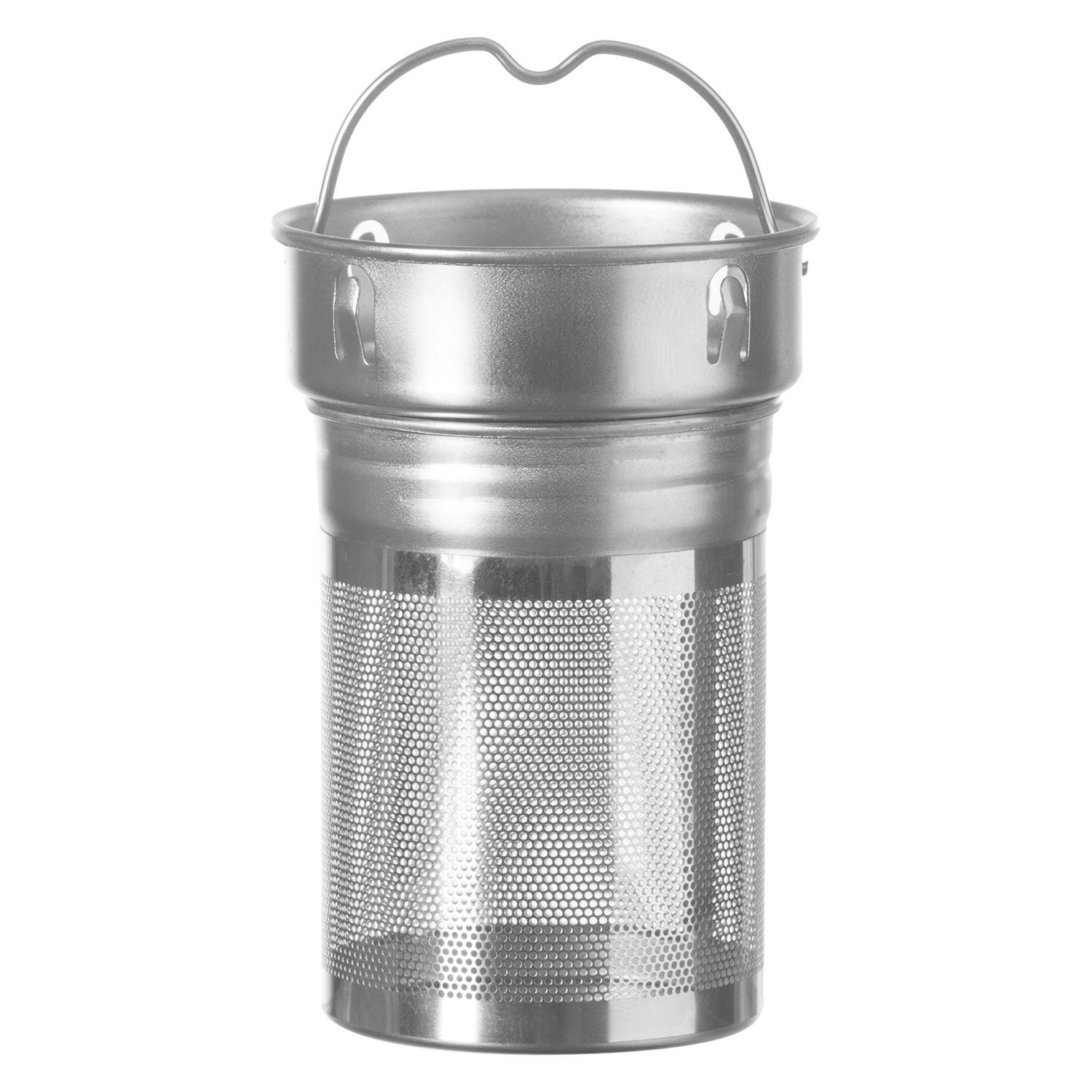 Bule de parede dupla em vidro e bambu - 40 cl