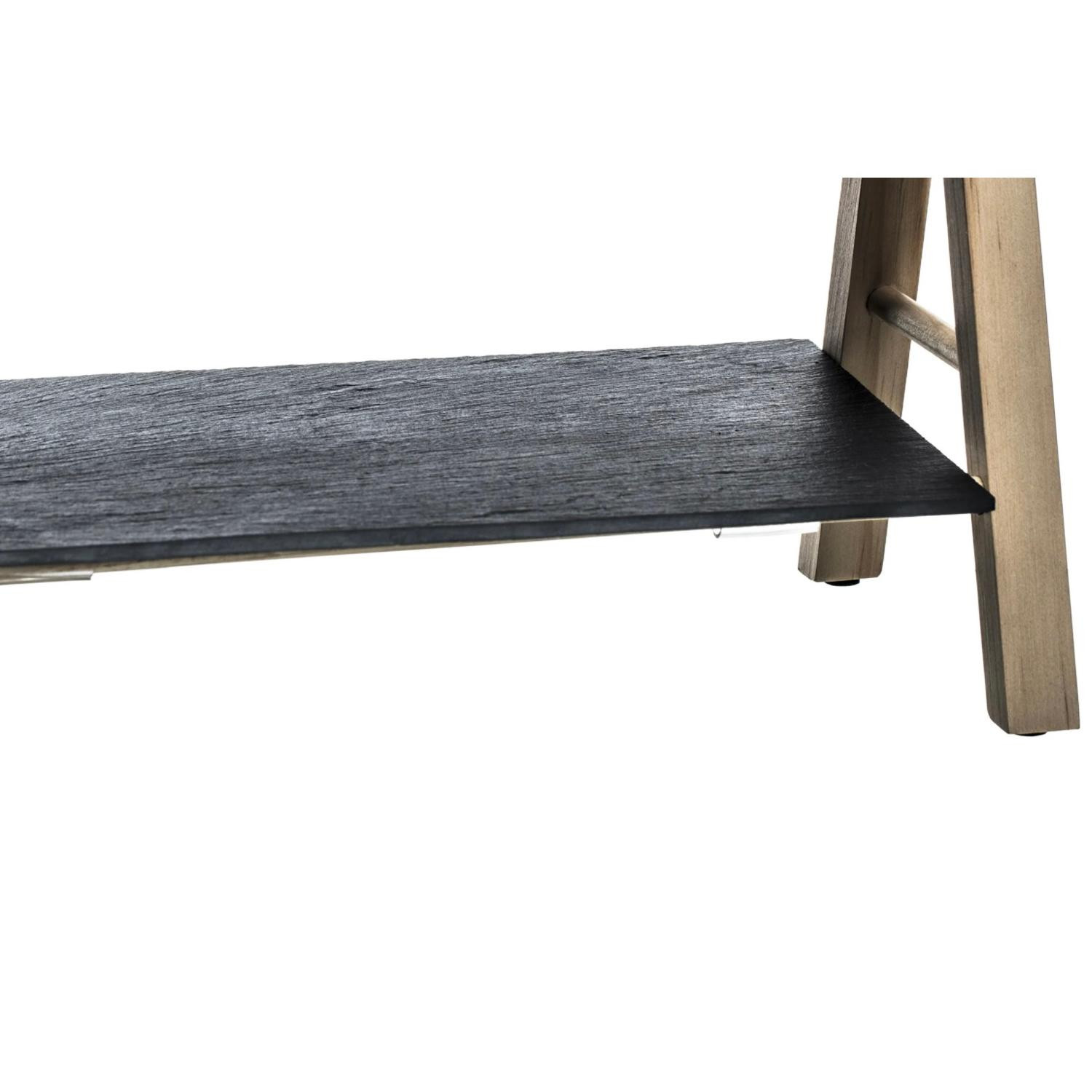 Serving stand with 2 levels