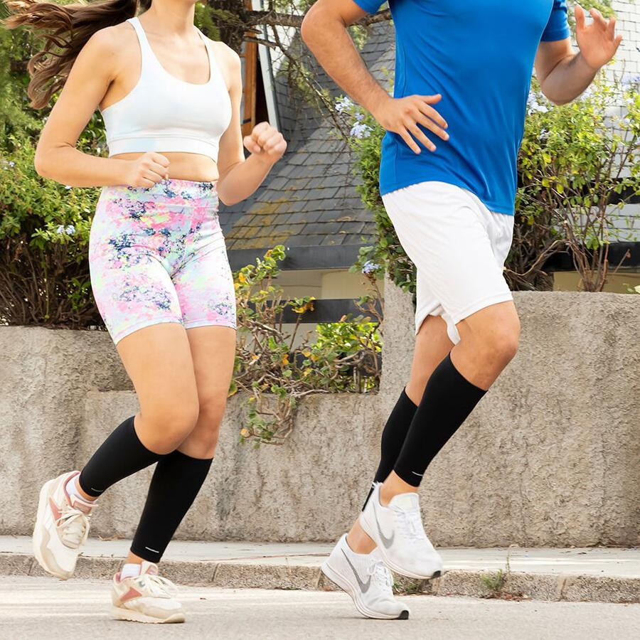 Calf protections with compression for training - 2 pcs