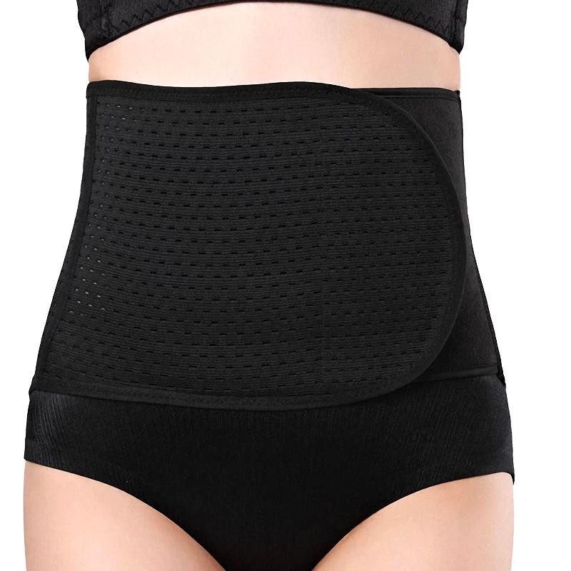 Comfortable Corset, Postpartum - Black - One Size