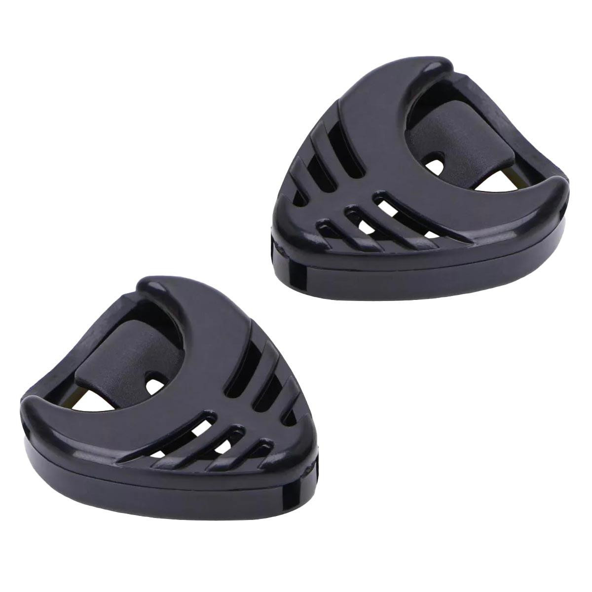 2x supporto per plettro per chitarra - nero