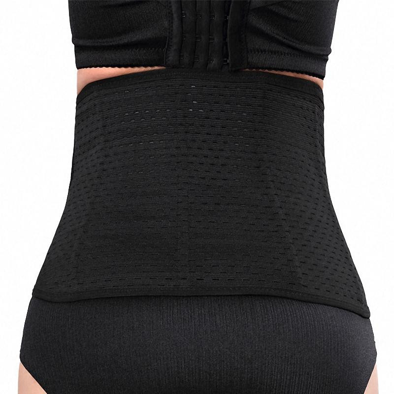 Comfortable Corset, Postpartum - Black - One Size