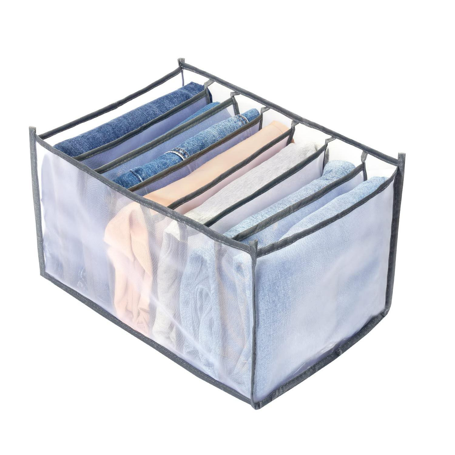 Rangement vêtements - Boîte à 7 compartiments
