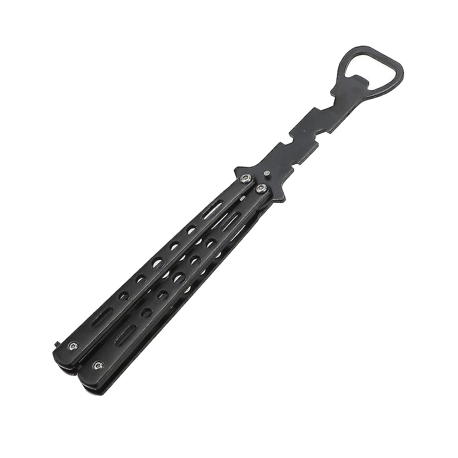 Apribottiglie con farfalla trainer - nero
