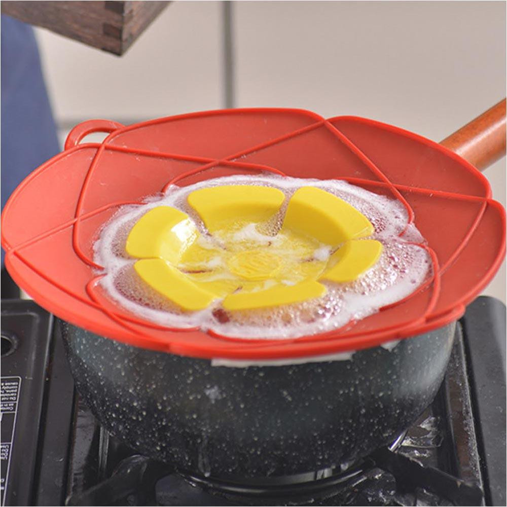 Multifunctional Silicone Lid for Pot - Red