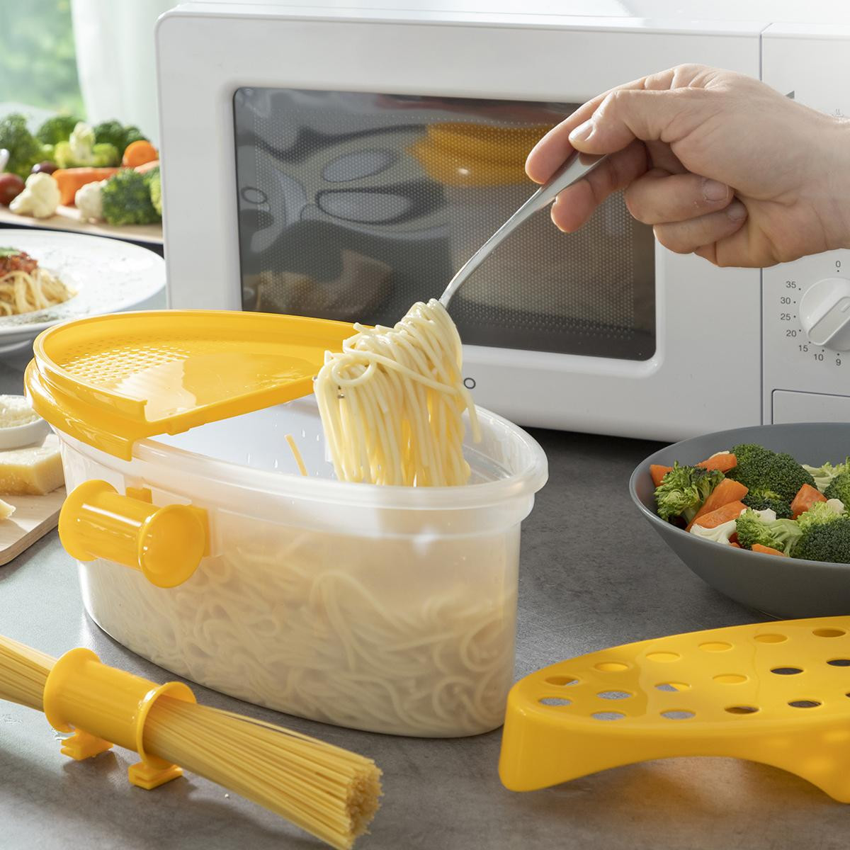 Cuocipasta 4 in 1 per microonde