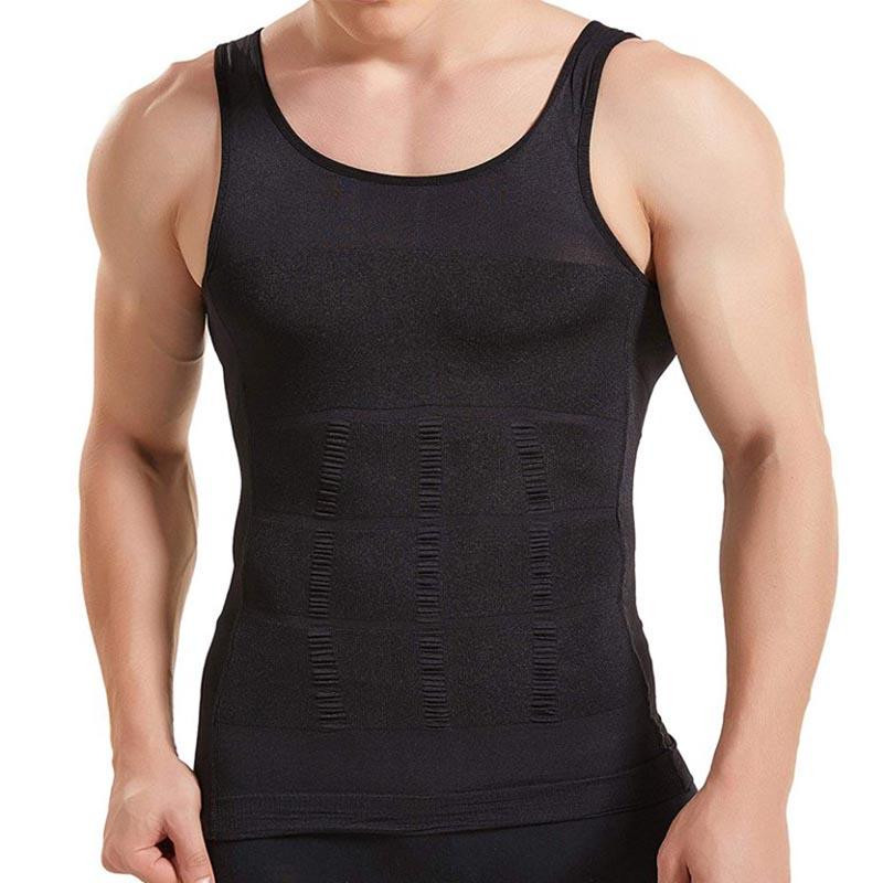 Sleeveless Compression Shirt Men - Black