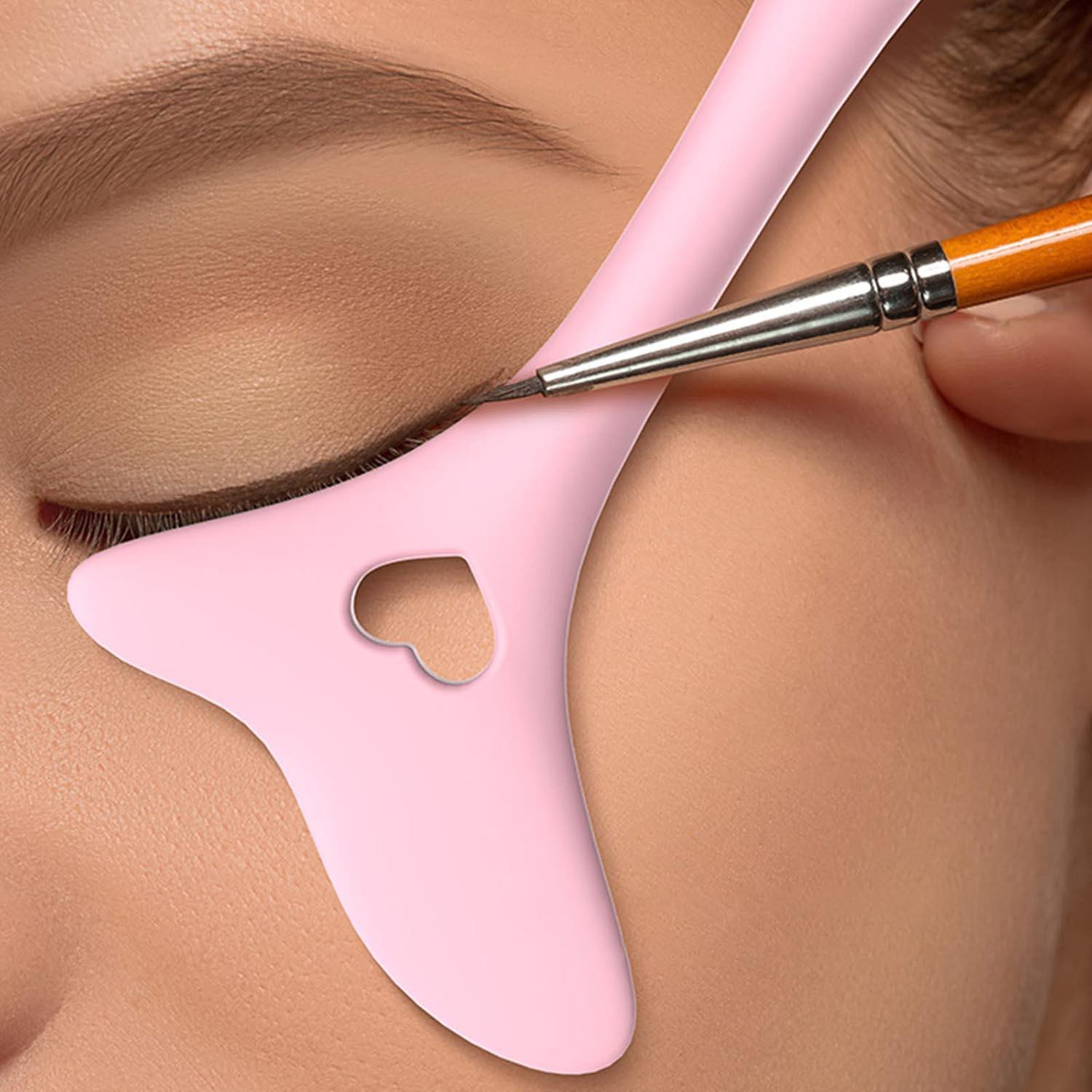 Multifunctionele Makeup Tool - Siliconen - Roze