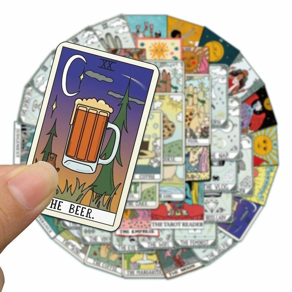 50x Stickers - Tarot
