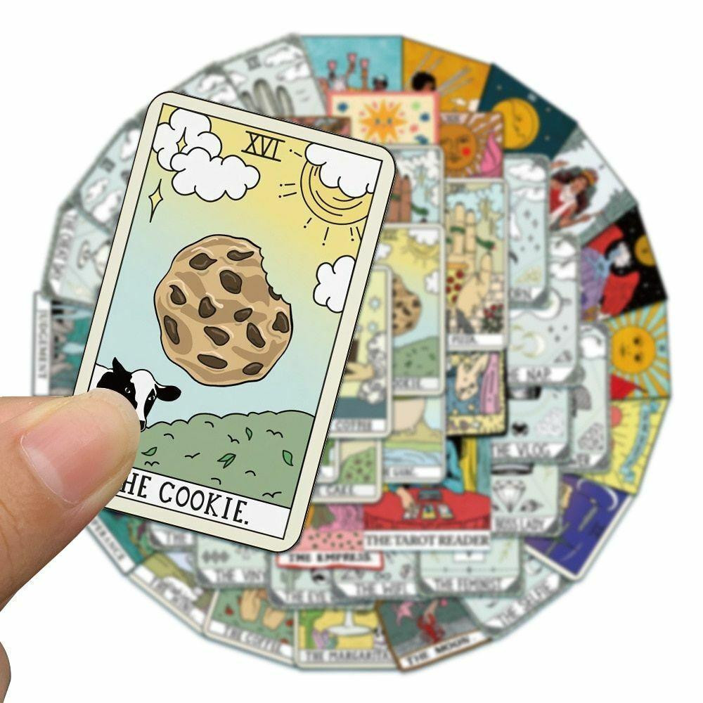50x Stickers - Tarot