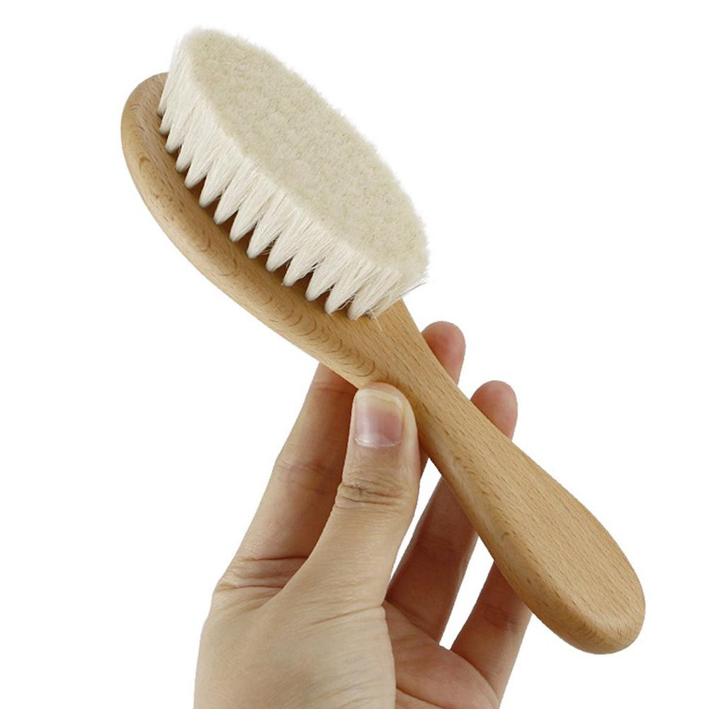 Ensemble de pinceaux pour bébé - Bois - 3 pièces