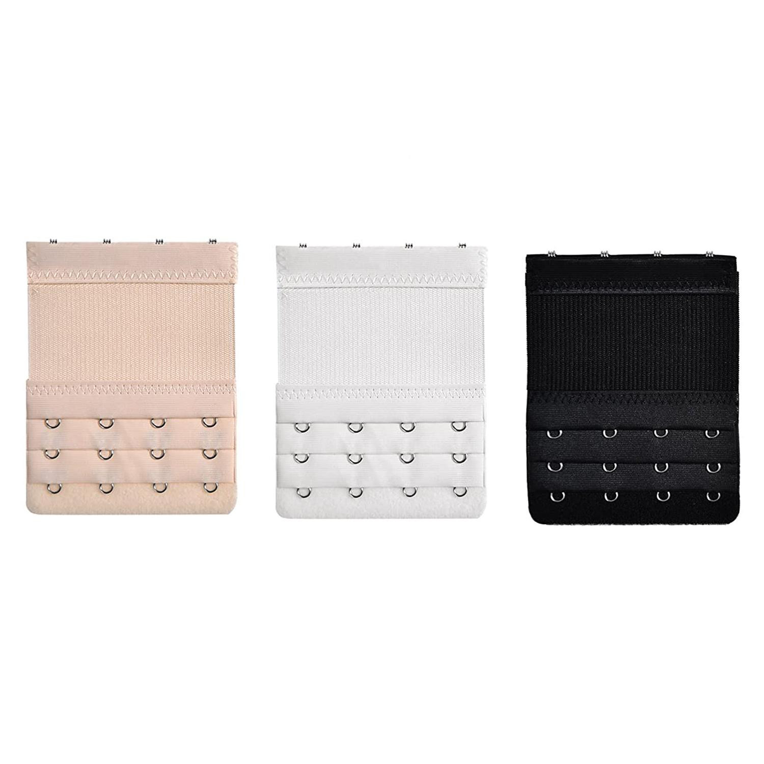 3x Bra extenders - 4 hooks