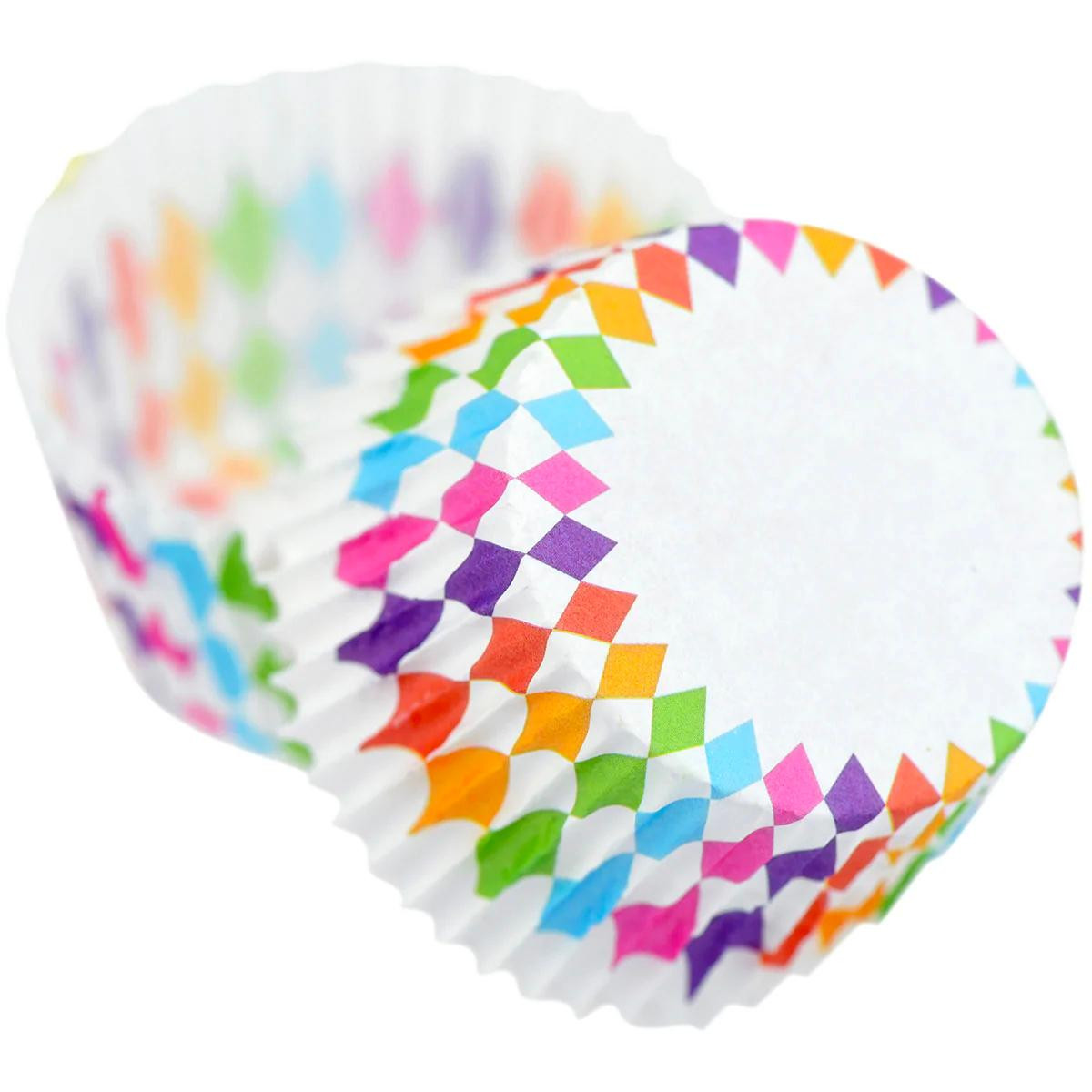 100x bunte Muffinformen