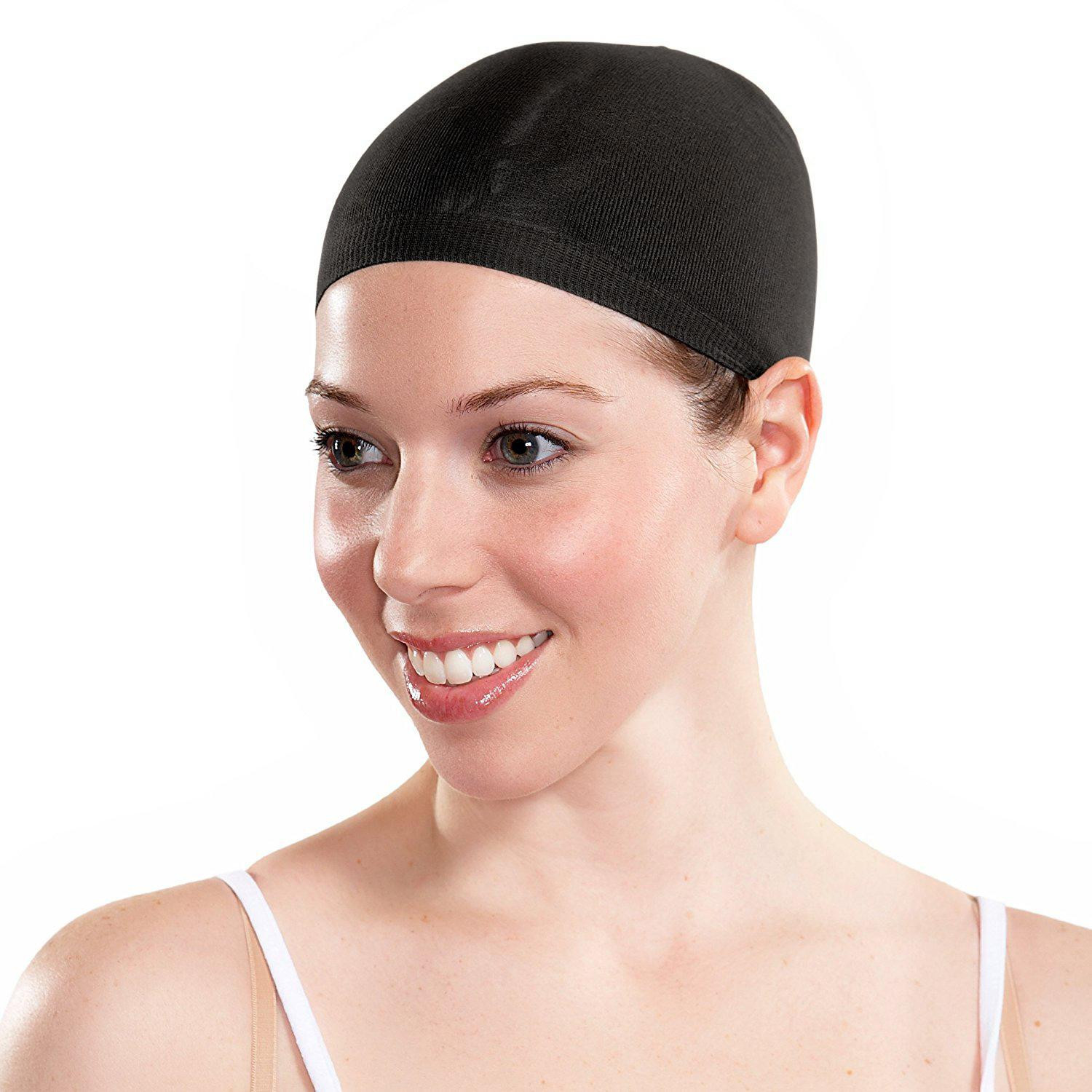 Bonnet pour perruque, pack de 2 - Noir
