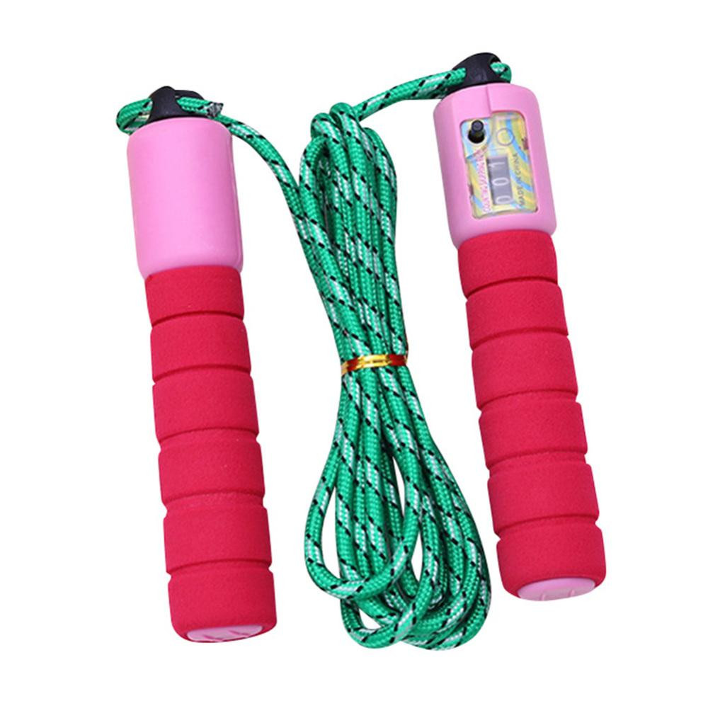 Jump rope with automatic calculator - Assorted colors