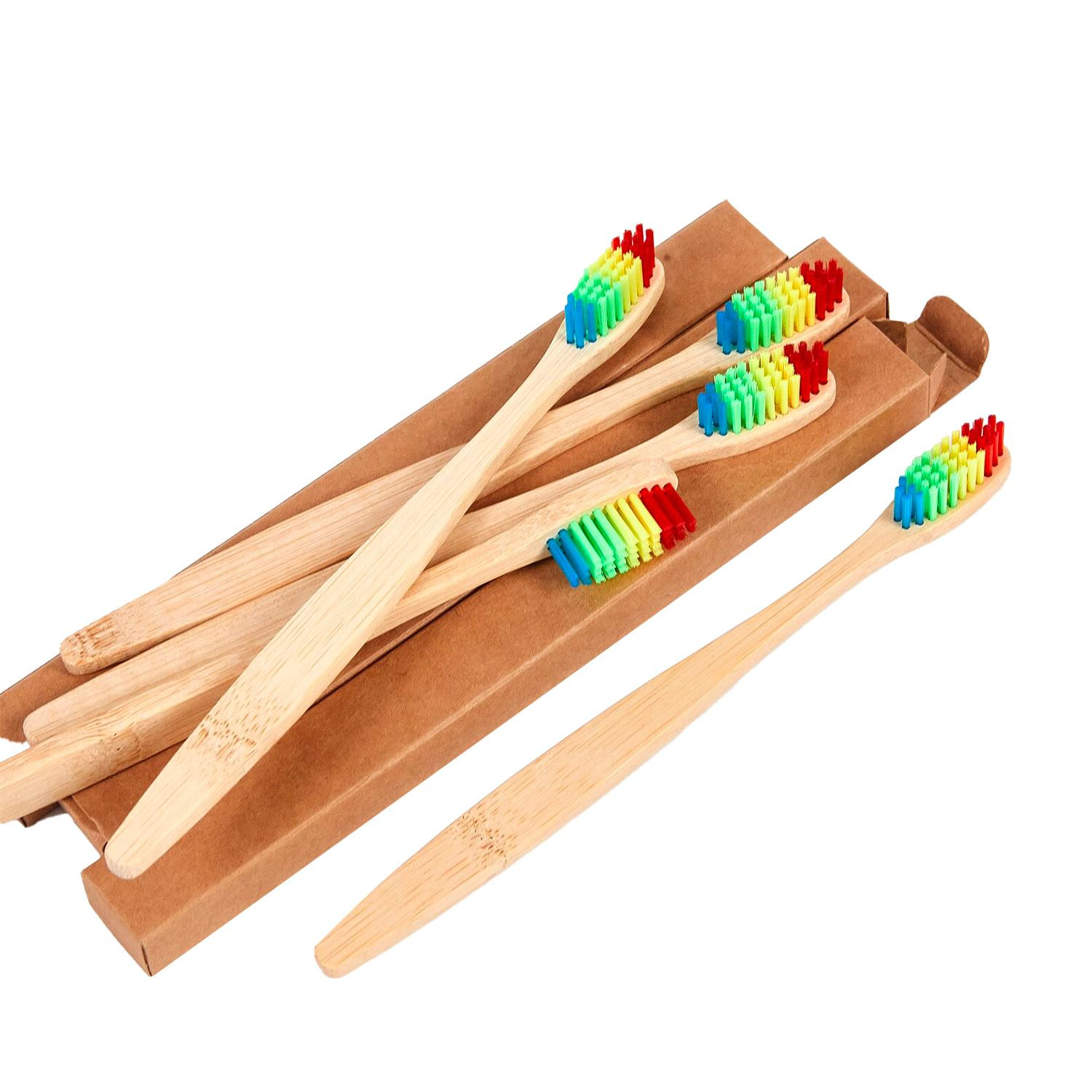 Bamboo Toothbrush - Rainbow