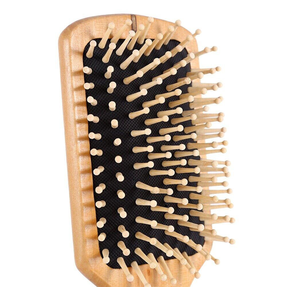 Hairbrush in Wood - Rectangular