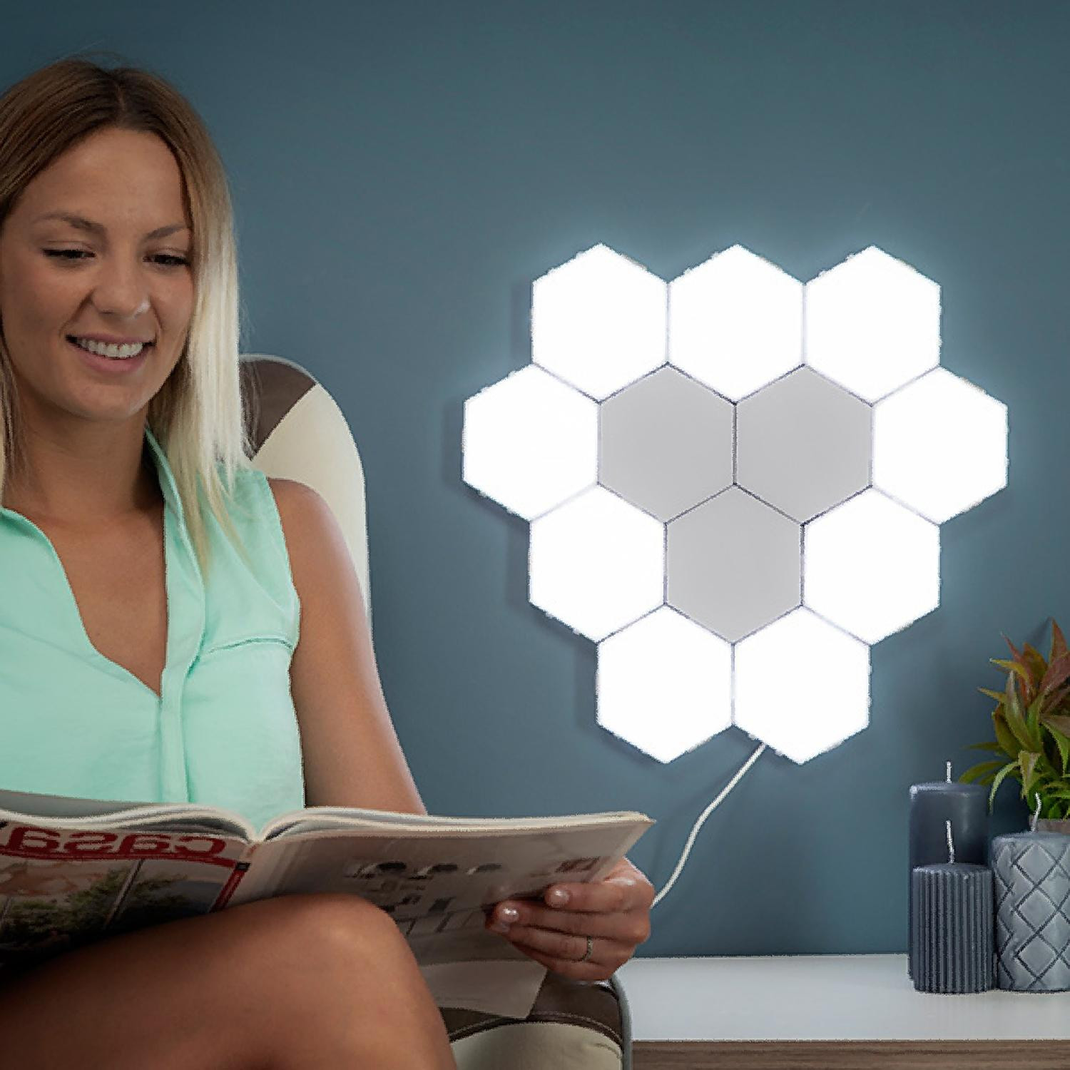 3x Magnetic LED panels with Touch function