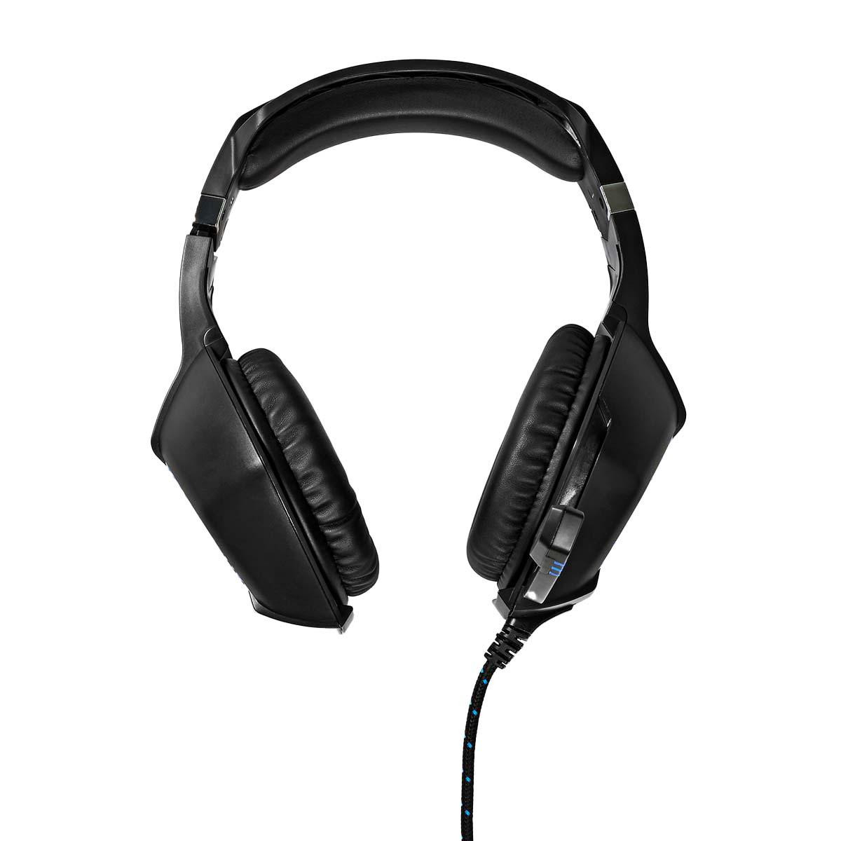 Gaming headset, over-ear-LED lighting