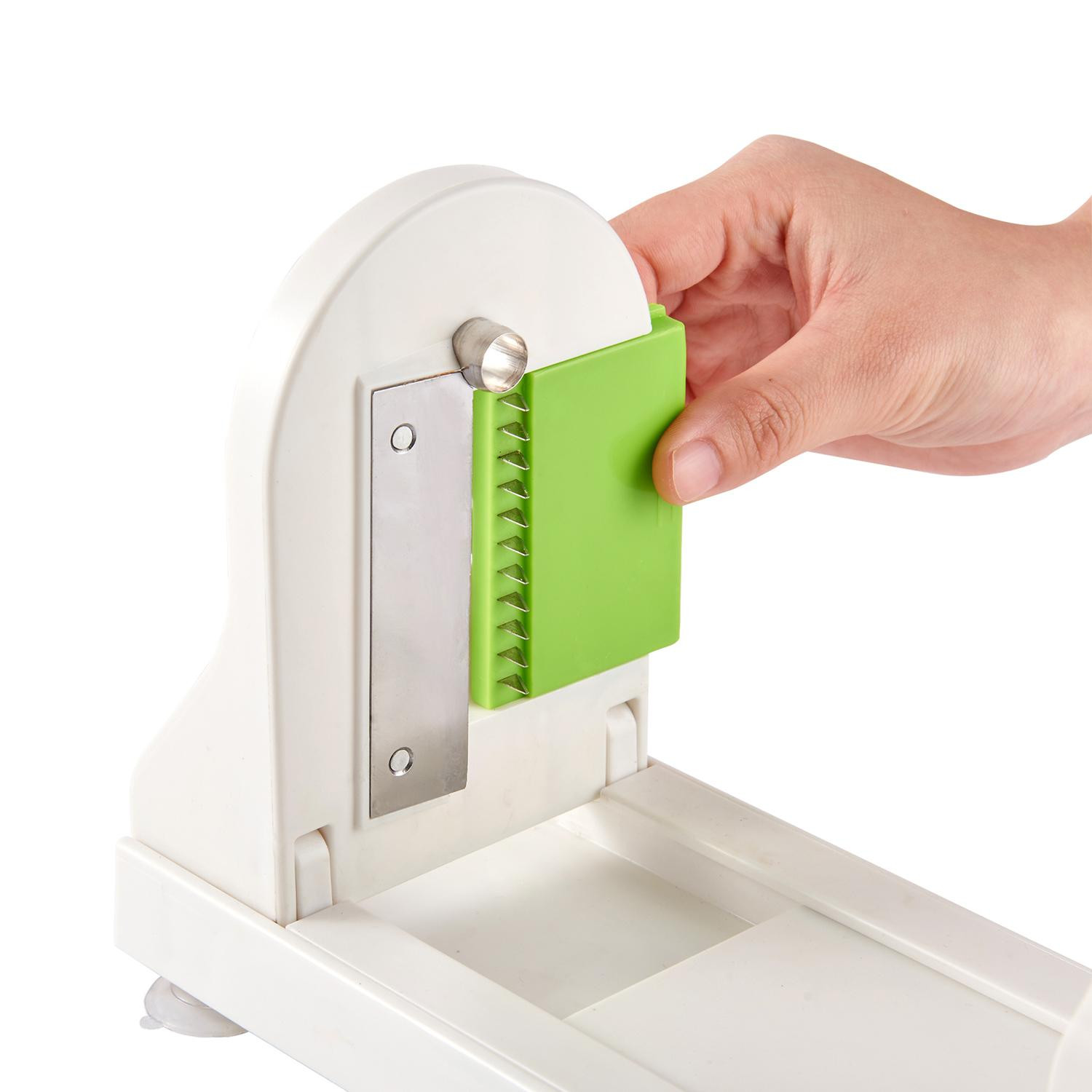 Vegetable Spiralizer - 4 Replaceable Blades - Stainless Steel