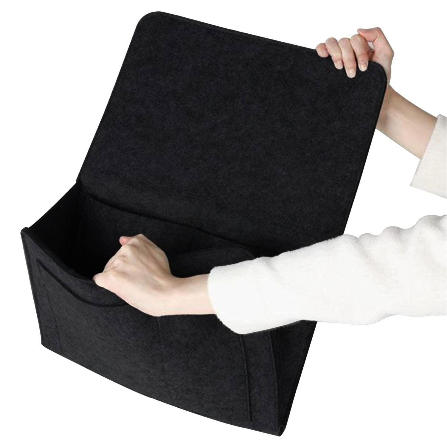 Bolsillo de almacenaje para Cama y Sofá - Negro
