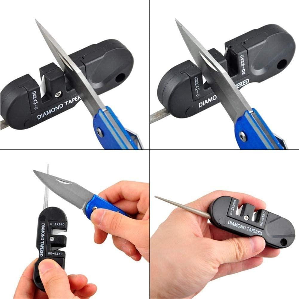Compact Knife Sharpener - 3 Different Grinding Methods
