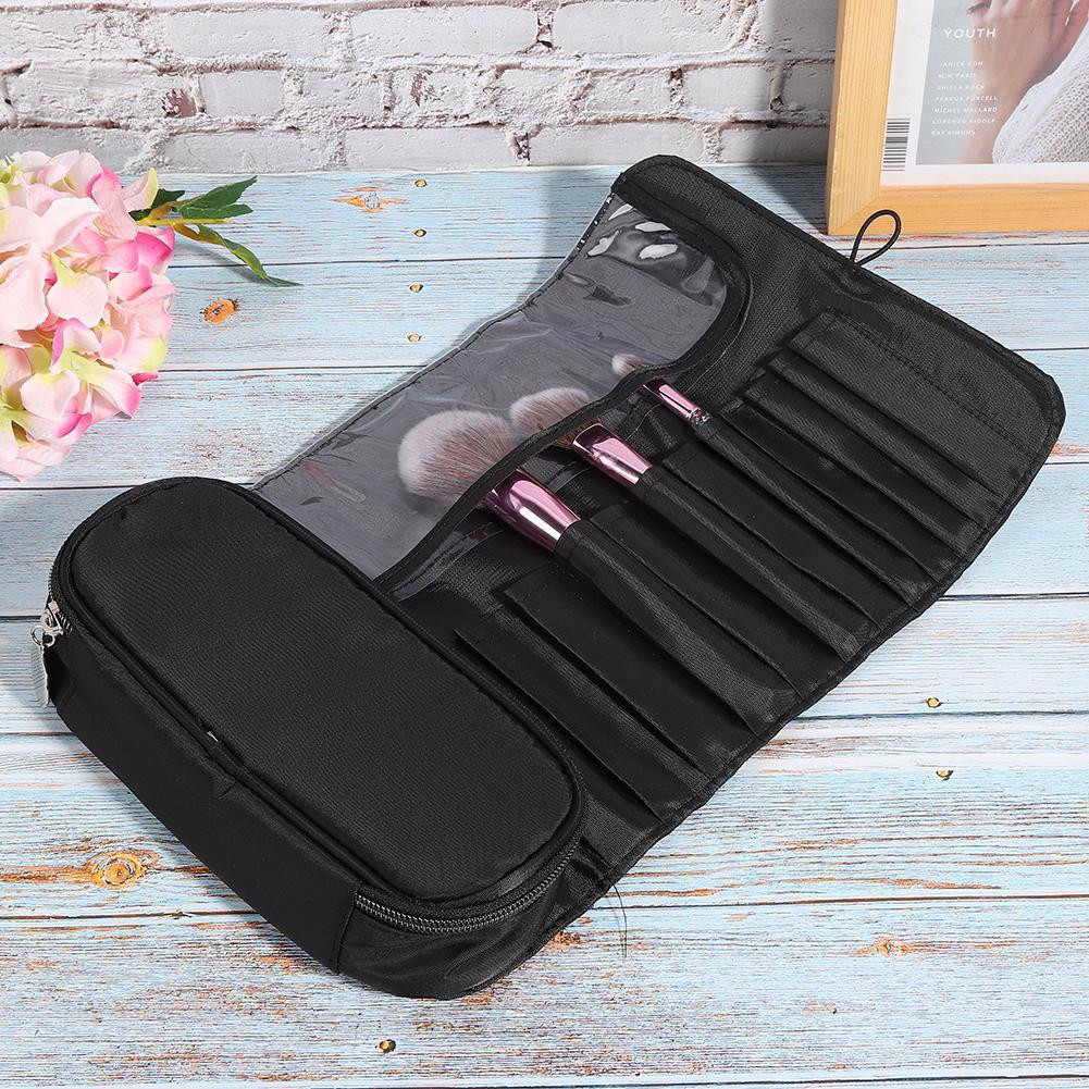 Makeup brush case - Black