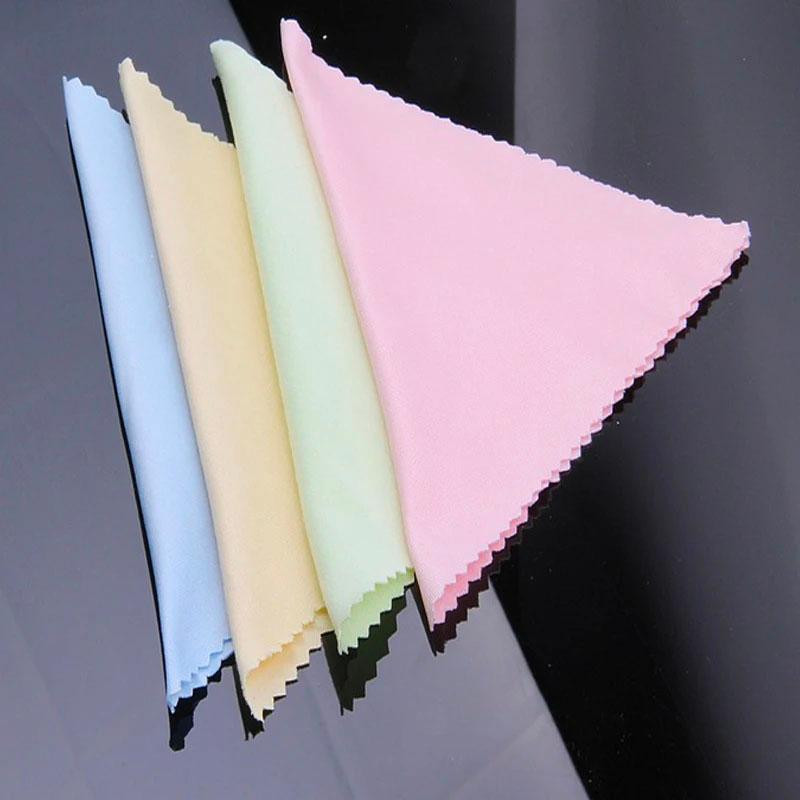 100x petits chiffons en microfibre